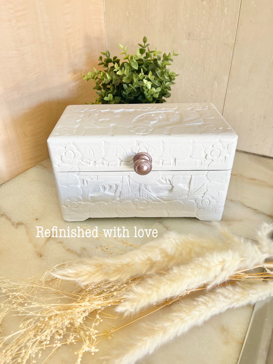 Camphor chest jewellery box